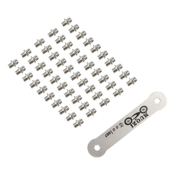 bike pedals 51pcs pedal screws skid-proof bolts anti-slip road bicycles parts (silver)
bike pedals 51pcs pedal screws skid-proof bolts anti-slip road bicycles parts (silver)