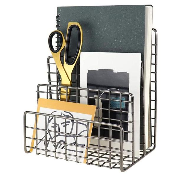hooks & rails durable and convenient wrought iron metal three grid bookshelf book stand deskdecoration file organizer
hooks & rails durable and convenient wrought iron metal three grid bookshelf book stand deskdecoration file organizer