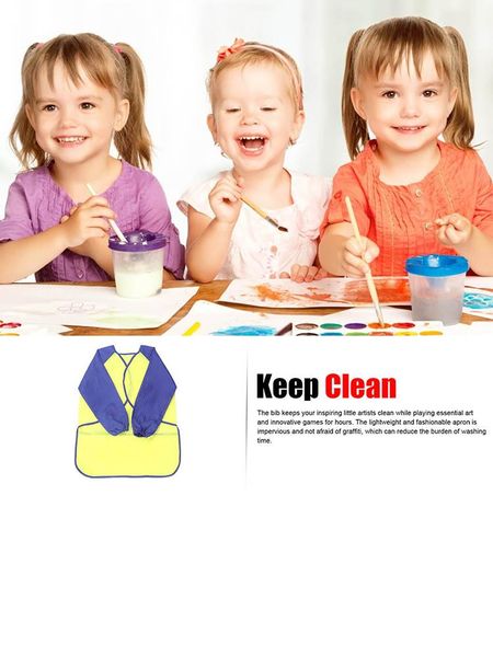 hair accessories children art smocks impervious artist painting aprons suitable for aged 3-8 to carry out innovative activities, Slivery;white
hair accessories children art smocks impervious artist painting aprons suitable for aged 3-8 to carry out innovative activities, Slivery;white