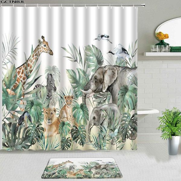 shower curtains wild animal lion elephant giraffe zebra set bath mat rugs luxury polyester cloth bathroom decor non-slip carpet
shower curtains wild animal lion elephant giraffe zebra set bath mat rugs luxury polyester cloth bathroom decor non-slip carpet