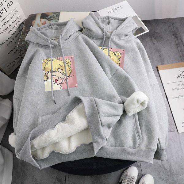 women's hoodies & sweatshirts 1vipcashmere sweater autumn winter plush hooded korean version of ins fashion students' loose and la, Black
women's hoodies & sweatshirts 1vipcashmere sweater autumn winter plush hooded korean version of ins fashion students' loose and la, Black