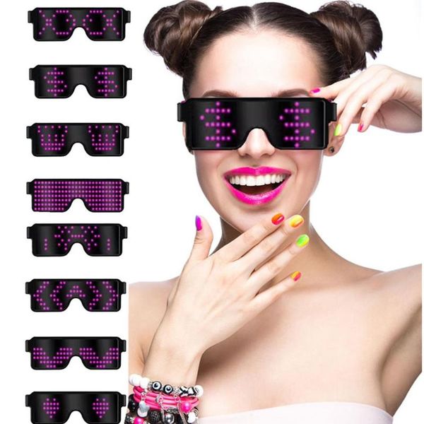 display 8 modes animation quick flash led party glasses usb charge dj luminous christmas concert light toys gift
display 8 modes animation quick flash led party glasses usb charge dj luminous christmas concert light toys gift