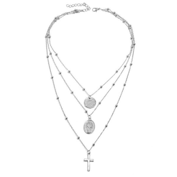 multilayer golden chain necklace women fashion jewelry long streetwear party charm accessories chains, Silver
multilayer golden chain necklace women fashion jewelry long streetwear party charm accessories chains, Silver