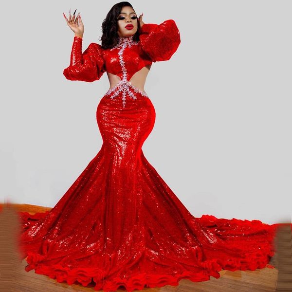 mermaid evening dresses high neck glitter sequins beads lace prom dress waist hollow formal pageant marriage gowns plus size custom made rob, Black;red
mermaid evening dresses high neck glitter sequins beads lace prom dress waist hollow formal pageant marriage gowns plus size custom made rob, Black;red