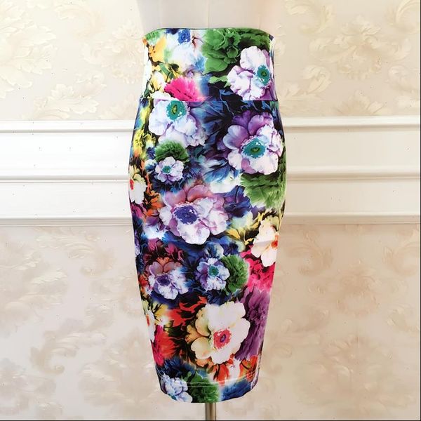 ladies women skirts high waisted sheath flower print vintage pencil party skirt spring bodycon midi bottoms, Black
ladies women skirts high waisted sheath flower print vintage pencil party skirt spring bodycon midi bottoms, Black