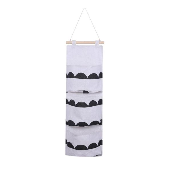 storage boxes & bins black white pattern cotton linen hanging bag 3 pockets wall mounted wardrobe hang pouch cosmetic toys organizer
storage boxes & bins black white pattern cotton linen hanging bag 3 pockets wall mounted wardrobe hang pouch cosmetic toys organizer