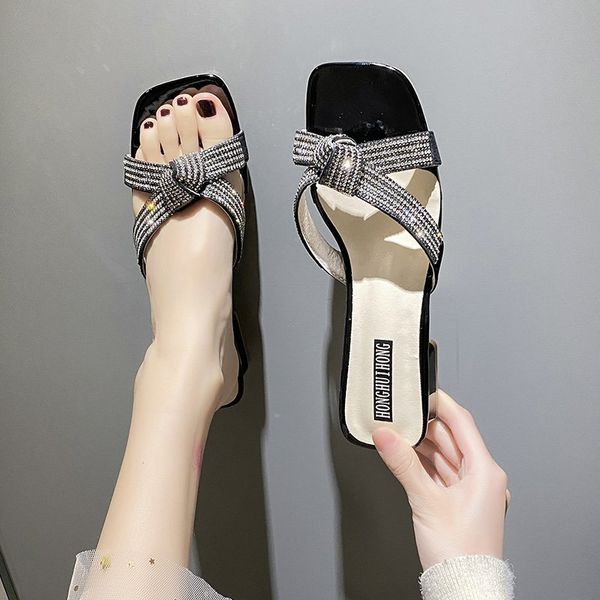 new rhinestone slippers women summer sandals square toe heels for women sandal black comfortable fashion women heel slippers
new rhinestone slippers women summer sandals square toe heels for women sandal black comfortable fashion women heel slippers
