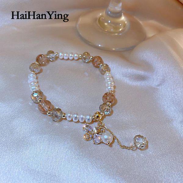 beaded, strands pearl crystal bee beaded elastic line fashion luxury zircon jewelry party gift designed for women, Black
beaded, strands pearl crystal bee beaded elastic line fashion luxury zircon jewelry party gift designed for women, Black