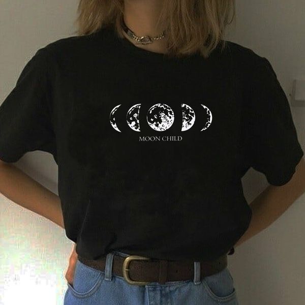 moon child graphic tee 100% cotton o neck cool grunge black t-shirt harajuku hipster street style gothic dark women t-shirt 210518, White
moon child graphic tee 100% cotton o neck cool grunge black t-shirt harajuku hipster street style gothic dark women t-shirt 210518, White