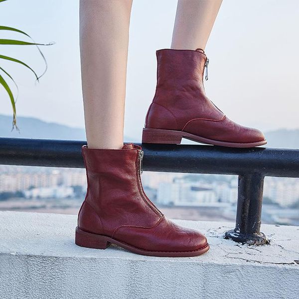 boots shoes women matin front zipper fashion brand autumn ladies ankle female botas mujer black
boots shoes women matin front zipper fashion brand autumn ladies ankle female botas mujer black