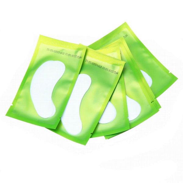 thin hydrogel eye patch for eyelash extension under eyepatches lint gel pads moisture eyes mask