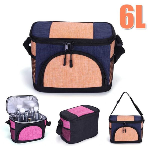 insulated portable pouch lunch bag waterproof student storage for camping picnic bbq family activities organizer, Blue;pink
insulated portable pouch lunch bag waterproof student storage for camping picnic bbq family activities organizer, Blue;pink