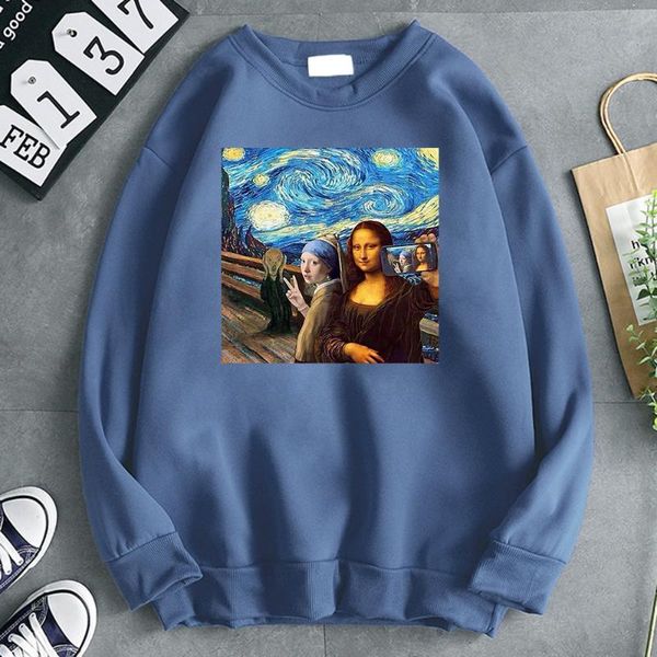 men's hoodies & sweatshirts mona lisa print hoodie men casual fleece soft mens hooded clothes crewneck hip hop manga loose streetwear h, Black
men's hoodies & sweatshirts mona lisa print hoodie men casual fleece soft mens hooded clothes crewneck hip hop manga loose streetwear h, Black