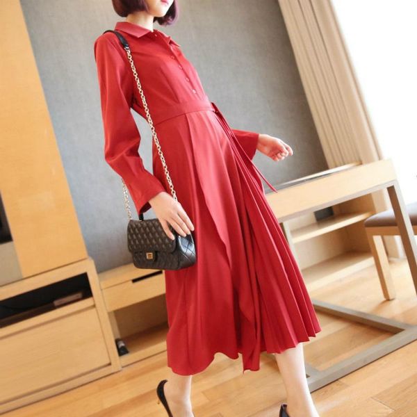 casual dresses sheer shirt dress women long sleeve corset midi elegant pleated ladies black red summer chiffon 2021, Black;gray
casual dresses sheer shirt dress women long sleeve corset midi elegant pleated ladies black red summer chiffon 2021, Black;gray