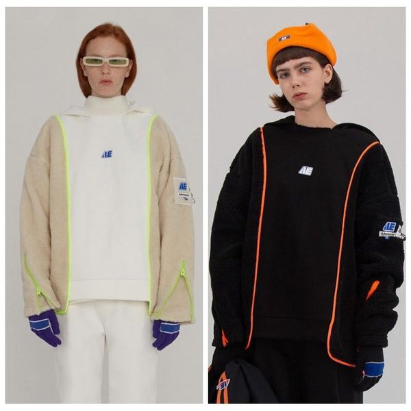 men's hoodies & sweatshirts patchwork ader error fashion men 1:1 quality adererror lamb wool crewneck hoodie streetwear women clothing, Black
men's hoodies & sweatshirts patchwork ader error fashion men 1:1 quality adererror lamb wool crewneck hoodie streetwear women clothing, Black