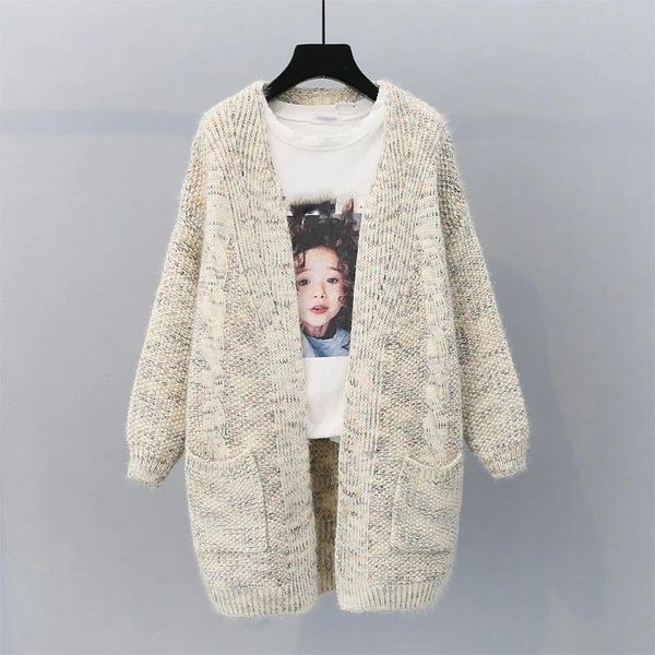 women's knits & tees autumn fashion women cardigan sweater 2021 style casual knitted solid ladies, White
women's knits & tees autumn fashion women cardigan sweater 2021 style casual knitted solid ladies, White