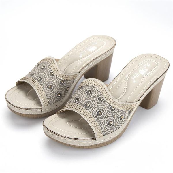 high blcok heels crystal platform women shoes ethnic mules talons feminino peep toe pu leather office lady slippers, Black
high blcok heels crystal platform women shoes ethnic mules talons feminino peep toe pu leather office lady slippers, Black