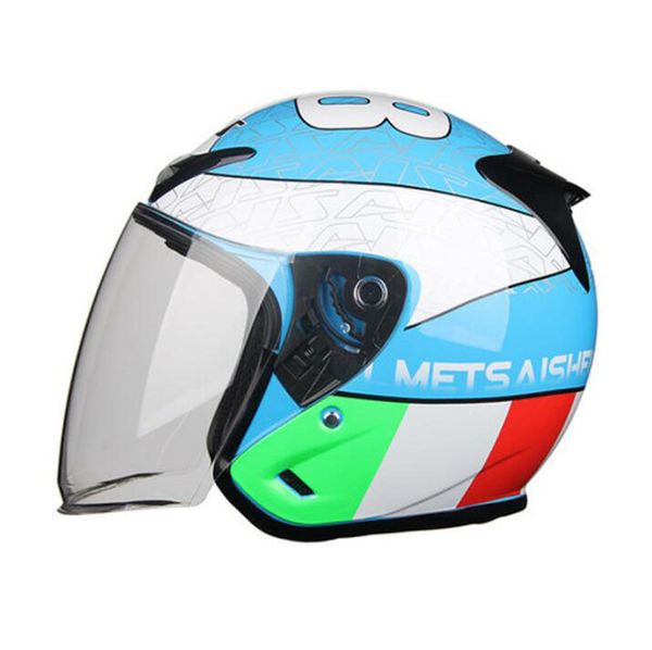 motorcycle personality half helmet, 2021 four seasons electric vehicle general helmet
motorcycle personality half helmet, 2021 four seasons electric vehicle general helmet