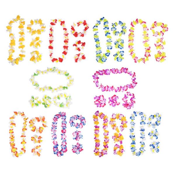 decorative flowers & wreaths 3 set/12 pcs dual-color hawaiian garland kit colorful artificial wreath hawaii tropical costume supplies for ne
decorative flowers & wreaths 3 set/12 pcs dual-color hawaiian garland kit colorful artificial wreath hawaii tropical costume supplies for ne