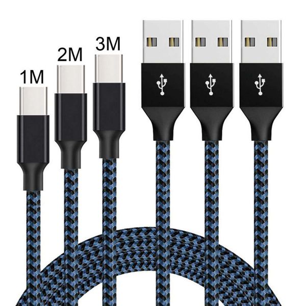 fast charging nylon metal braided cable type c usb mobile phone cables 1m/2m charge for samsung s20 s9 s10 note 20 plus lg htc
fast charging nylon metal braided cable type c usb mobile phone cables 1m/2m charge for samsung s20 s9 s10 note 20 plus lg htc