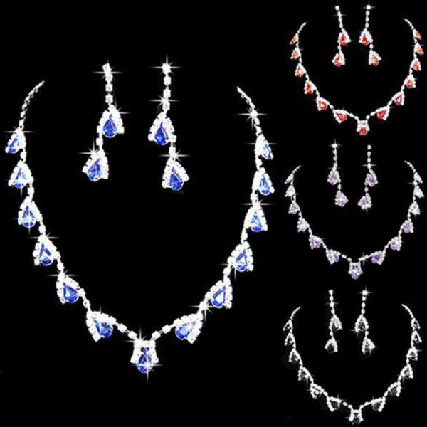 earrings & necklace 2021 trendy women dazzling cubic zirconia crystal pendant bridal jewelry set accessory xmas gift, Silver
earrings & necklace 2021 trendy women dazzling cubic zirconia crystal pendant bridal jewelry set accessory xmas gift, Silver