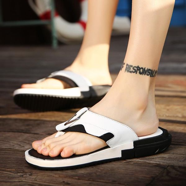 slippers thick soled beach fashion flip flops for men leisure concise microfiber outside platform mixed colors summer shoes, Black
slippers thick soled beach fashion flip flops for men leisure concise microfiber outside platform mixed colors summer shoes, Black