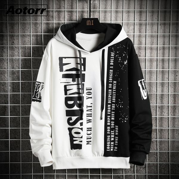 men's hoodies autumn winter fleece hip hop japanese streetwear printed hoodie men patchwork sweatshirts male drop shipping, Black
men's hoodies autumn winter fleece hip hop japanese streetwear printed hoodie men patchwork sweatshirts male drop shipping, Black