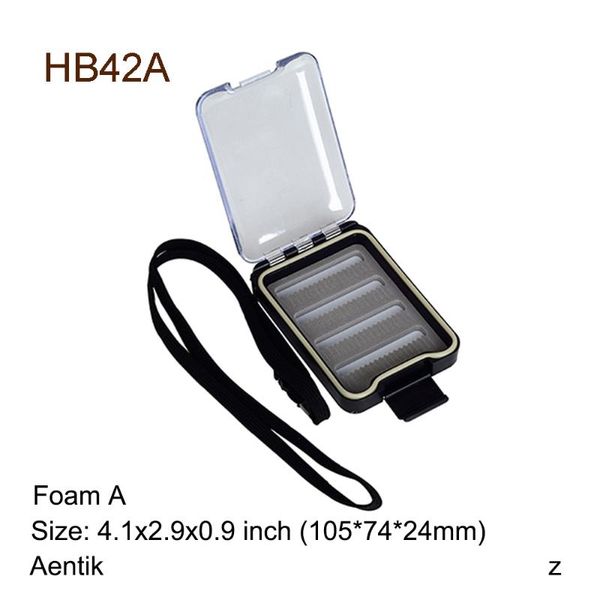 aventik small size double faces waterproof fishing box 100% slit foam for flies accessories
aventik small size double faces waterproof fishing box 100% slit foam for flies accessories