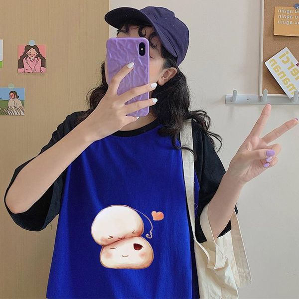 women's t-shirt cotton cute cartoon printed t-shirts o-neck short sleeve casual female pullover 2021 summer fashion loose ladies, White
women's t-shirt cotton cute cartoon printed t-shirts o-neck short sleeve casual female pullover 2021 summer fashion loose ladies, White