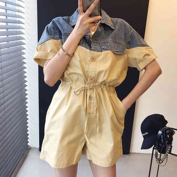 loose fit denim patchwork shirring jacket lapel long sleeve women coat fashion casual spring summer 16f0773 210510, Black;white
loose fit denim patchwork shirring jacket lapel long sleeve women coat fashion casual spring summer 16f0773 210510, Black;white
