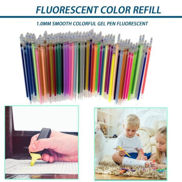 highlighters 1.0mm colorful gel pen fluorescent refills color cartridge flash smooth ink painting graffiti pens student stationery, Black;red
highlighters 1.0mm colorful gel pen fluorescent refills color cartridge flash smooth ink painting graffiti pens student stationery, Black;red