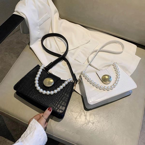 leather retro chains hasp shoulder bag small delicate bucket simulated pearls female solid color handbag cross body
leather retro chains hasp shoulder bag small delicate bucket simulated pearls female solid color handbag cross body