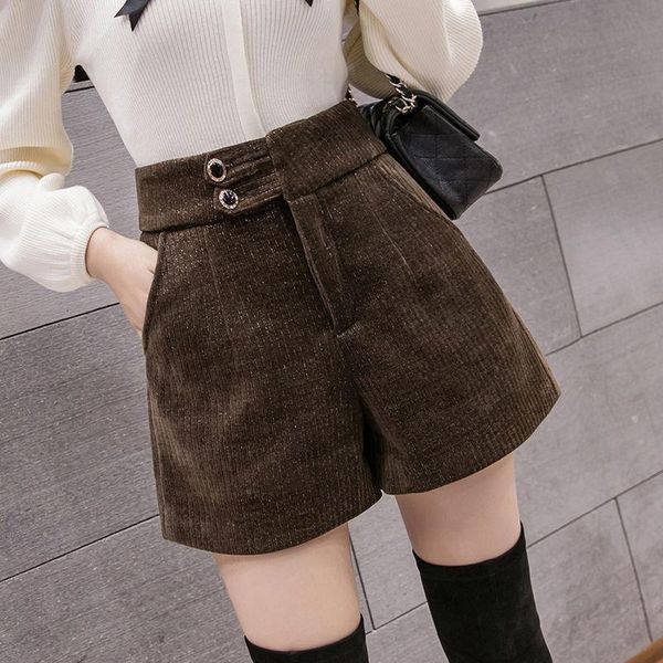 women's shorts women 2021 solid color high waist korean style fashion wide leg casual autumn winter loose g96, White;black
women's shorts women 2021 solid color high waist korean style fashion wide leg casual autumn winter loose g96, White;black