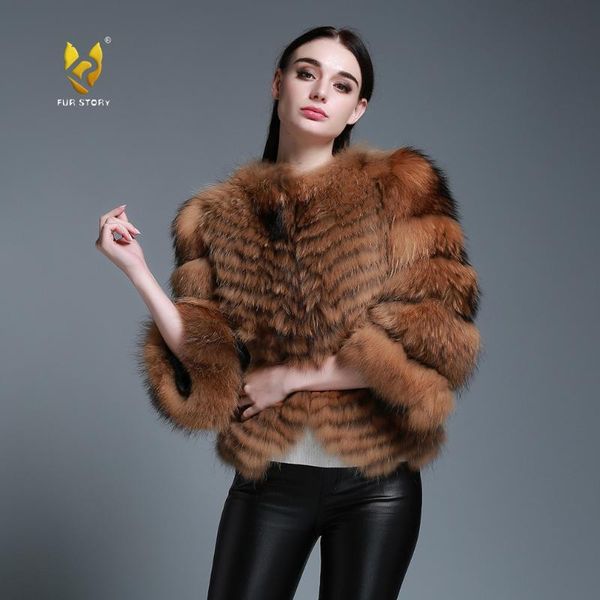 women's fur & faux winter jacket coats real raccoon coat women full sleeve natural color genuine female story fs151166, Black
women's fur & faux winter jacket coats real raccoon coat women full sleeve natural color genuine female story fs151166, Black
