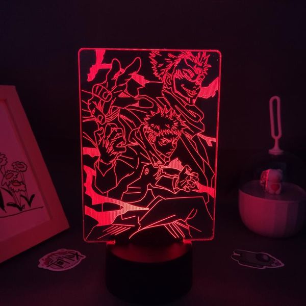 night lights anime jujutsu kaisen figure ryomen sukuna and yuji itadori 3d led lamp rgb bedroom table decor birthday manga gifts
night lights anime jujutsu kaisen figure ryomen sukuna and yuji itadori 3d led lamp rgb bedroom table decor birthday manga gifts