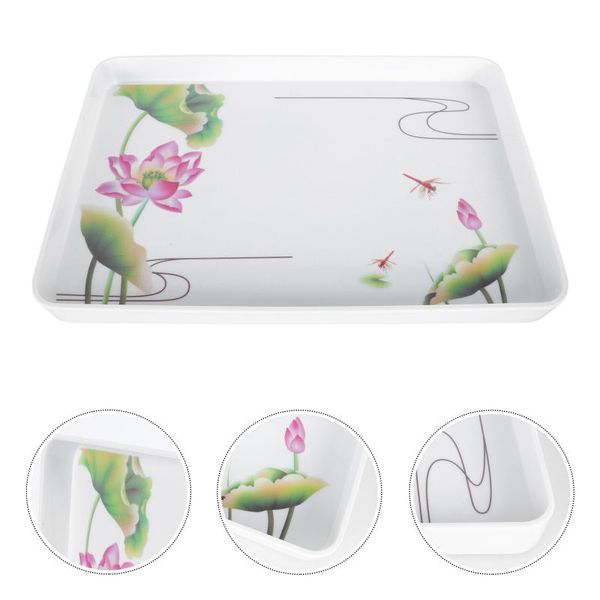 kitchen storage & organization 1pc rectangular tray elegant flower cake plate fruit holder
kitchen storage & organization 1pc rectangular tray elegant flower cake plate fruit holder