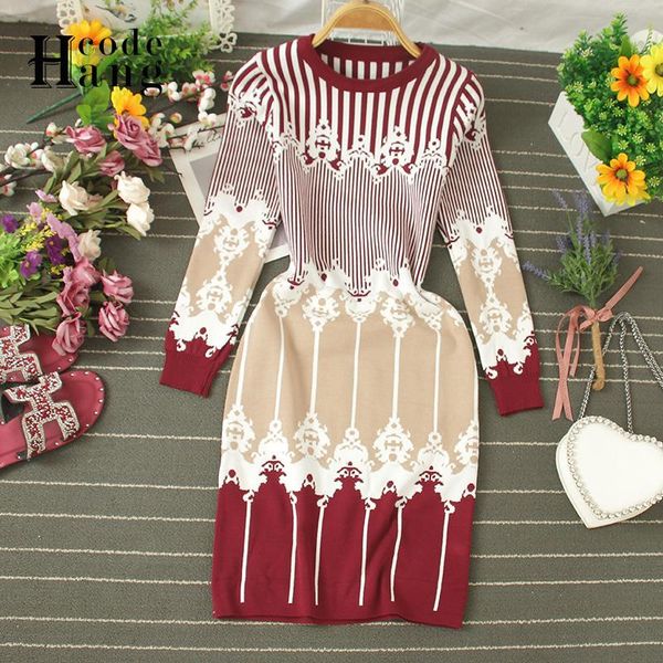 hangcode autumn winter sweater dress women brand fashion pullover print knit elegant striped ladies office vestidos casual dresses, Black;gray
hangcode autumn winter sweater dress women brand fashion pullover print knit elegant striped ladies office vestidos casual dresses, Black;gray