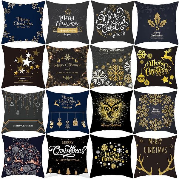 cushion/decorative pillow merry christmas decorations for home black gold deer tree cushion cover ornament decor table 2021 xmas gift year
cushion/decorative pillow merry christmas decorations for home black gold deer tree cushion cover ornament decor table 2021 xmas gift year