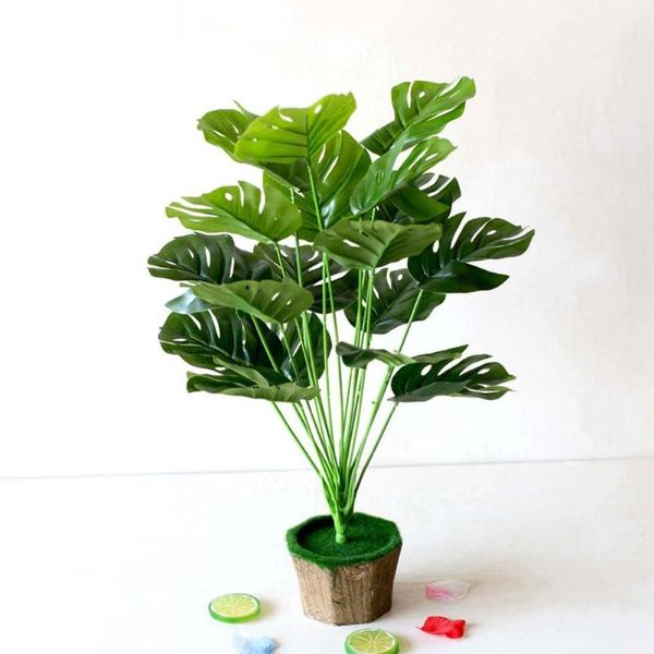 decorative flowers & wreaths 1 bouquet artificial plants green palm leaves monstera home garden room balcony decoration tropical plastic fak
decorative flowers & wreaths 1 bouquet artificial plants green palm leaves monstera home garden room balcony decoration tropical plastic fak