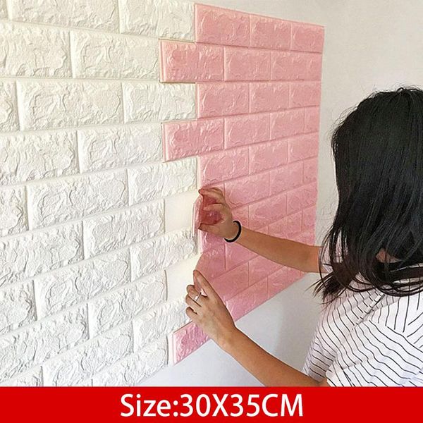 wall stickers 3d brick wallpapers soft case pe foam waterproof diy self adhesive home kindergarten decor 30x35cm
wall stickers 3d brick wallpapers soft case pe foam waterproof diy self adhesive home kindergarten decor 30x35cm