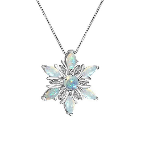 pendant necklaces blue fire hollow snowflake flower necklace for women fashion filled jewelry christmas 2021, Silver
pendant necklaces blue fire hollow snowflake flower necklace for women fashion filled jewelry christmas 2021, Silver