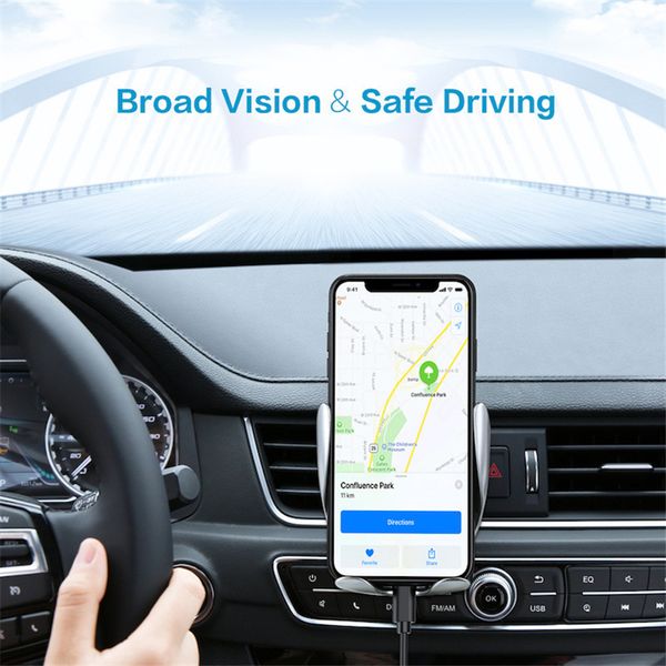 magic clip s5 car phone holder 10w wireless charger infrared smart induction shrink air outlet bracket for iphone samsung phones
magic clip s5 car phone holder 10w wireless charger infrared smart induction shrink air outlet bracket for iphone samsung phones