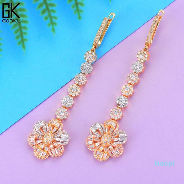 dangle & chandelier godki luxury flower cubic zircon crystal cz long earrings for women african bridal earring aretes de mujer modernos 2021, Silver
dangle & chandelier godki luxury flower cubic zircon crystal cz long earrings for women african bridal earring aretes de mujer modernos 2021, Silver
