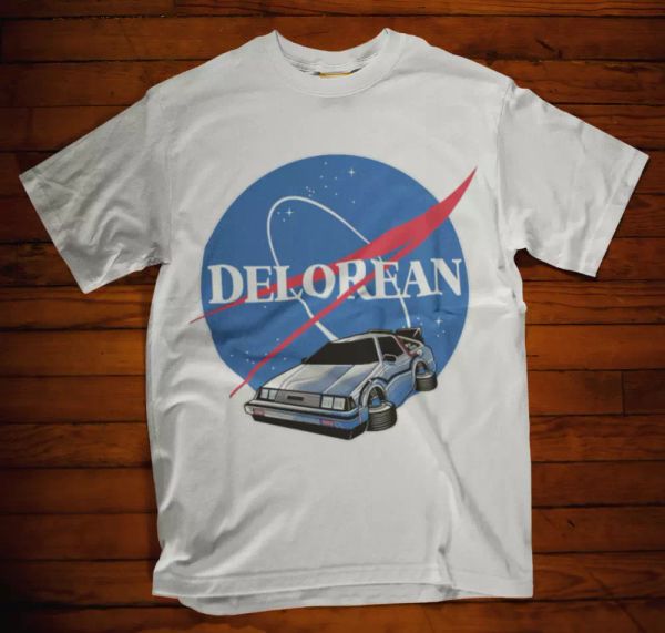 delorean t-shirt nasa spoof space back to future mcfly doc brown movie film tee, White;black
delorean t-shirt nasa spoof space back to future mcfly doc brown movie film tee, White;black