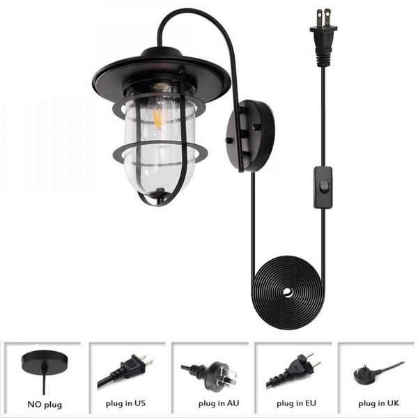 wall lamp outdoor sconces, matte black exterior light fixture iron with seeded glass, waterproof plug in sconces
wall lamp outdoor sconces, matte black exterior light fixture iron with seeded glass, waterproof plug in sconces