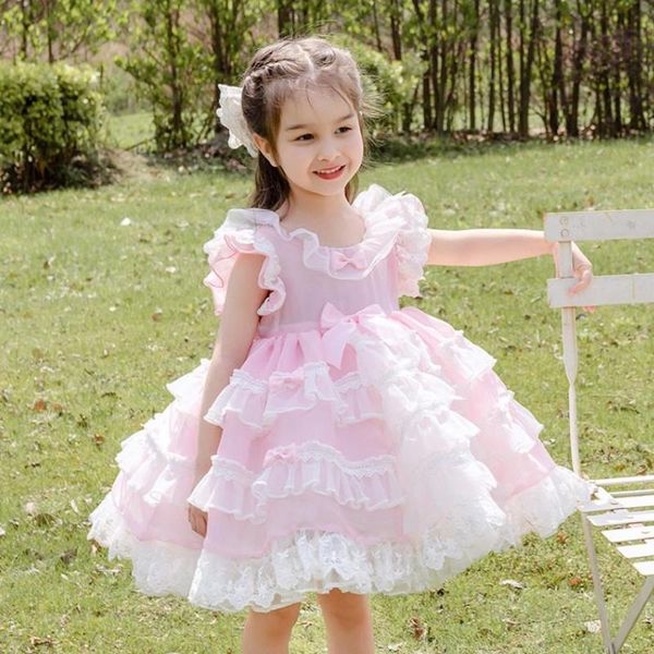 girl's dresses spanish baby clothing sleeveless princess ball gown children birthday party easter eid girl lolita dress a186, Red;yellow
girl's dresses spanish baby clothing sleeveless princess ball gown children birthday party easter eid girl lolita dress a186, Red;yellow
