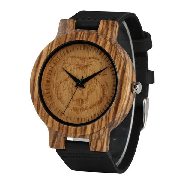 wristwatches nature zebra wooden watch men quartz watches lion face black leather band casual sport man 2021 male clock gifts, Slivery;brown
wristwatches nature zebra wooden watch men quartz watches lion face black leather band casual sport man 2021 male clock gifts, Slivery;brown