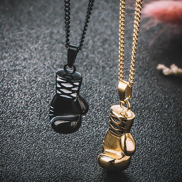 pendant necklaces necklace men boxing gloves stainless steel chain black jewelry on the neck rose gold sport gifts male, Silver
pendant necklaces necklace men boxing gloves stainless steel chain black jewelry on the neck rose gold sport gifts male, Silver