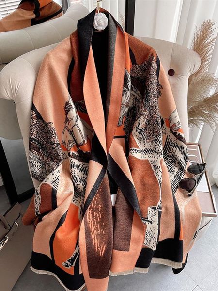 scarves 2021 winter cashmere scarf lady design warm pashmina blanket carriage women shawl female decoration thick foulard, Blue;gray
scarves 2021 winter cashmere scarf lady design warm pashmina blanket carriage women shawl female decoration thick foulard, Blue;gray