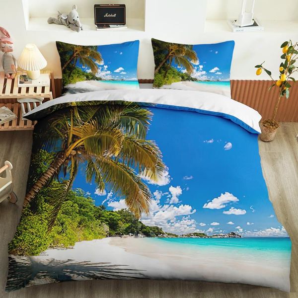 bedding sets summer luxury home tropical leaves decoration beach pattern duvet cover set king size 2/3pcs
bedding sets summer luxury home tropical leaves decoration beach pattern duvet cover set king size 2/3pcs